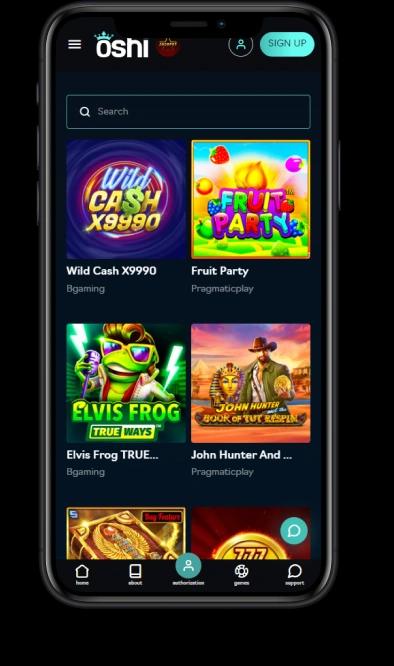 Oshi Casino Mobile