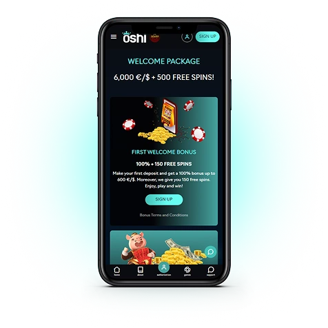Oshi Casino Australia Mobile
