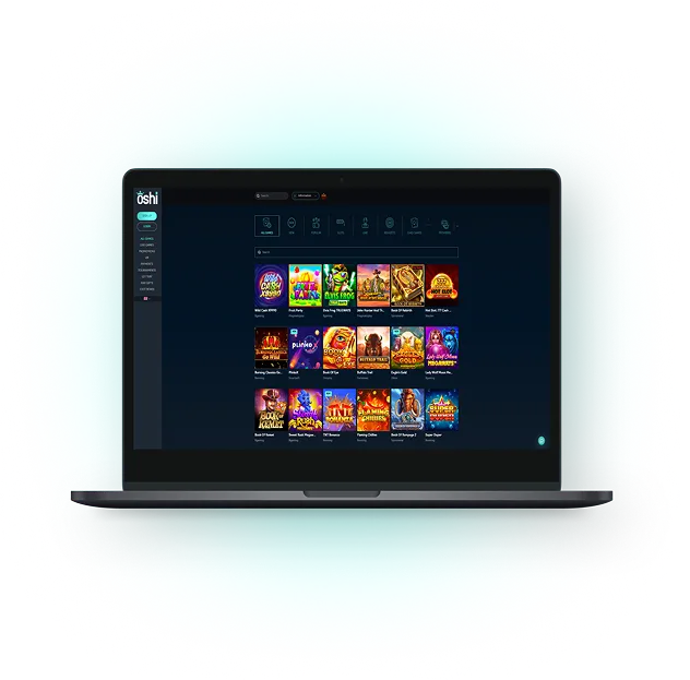Oshi Casino Desktop